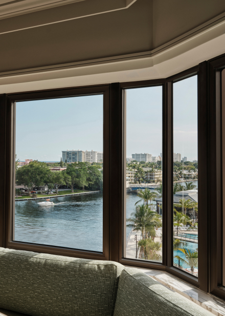 view from Tower of Lake Boca Raton